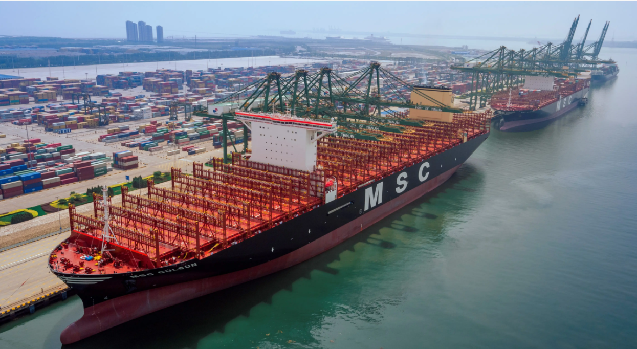 全球第一，MSC船运公司运力即将突破500万TEU！