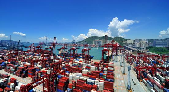 6月主要港口海运集装箱吞吐量2425.85万TEU标箱