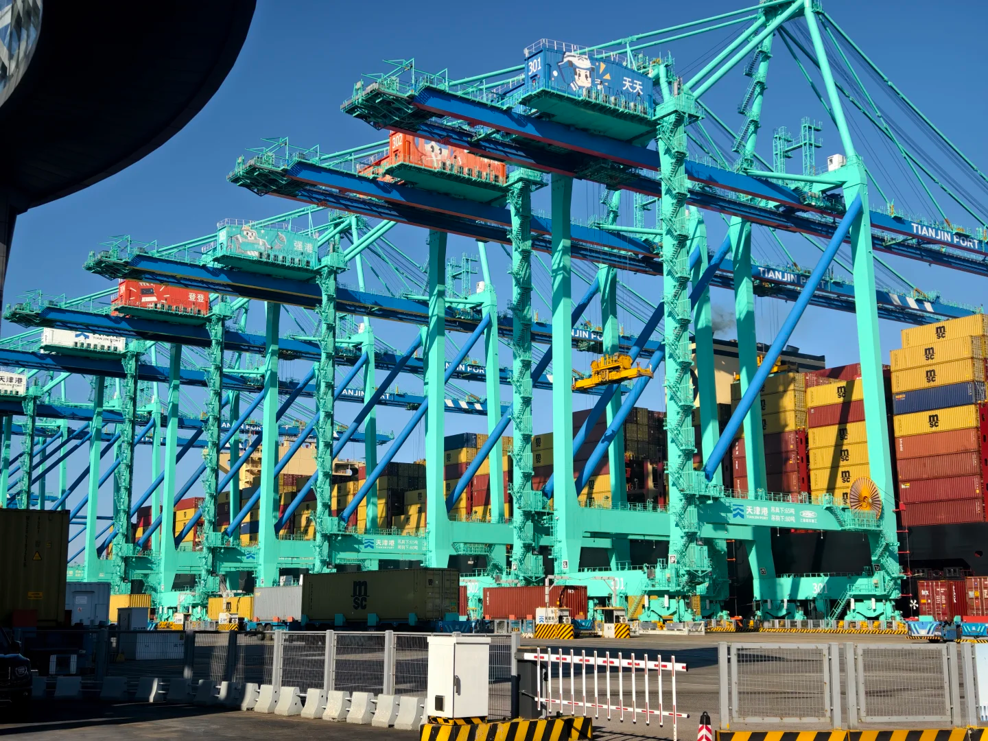 天津港实现首季“开门红” 货物吞吐量同比增长4.1%