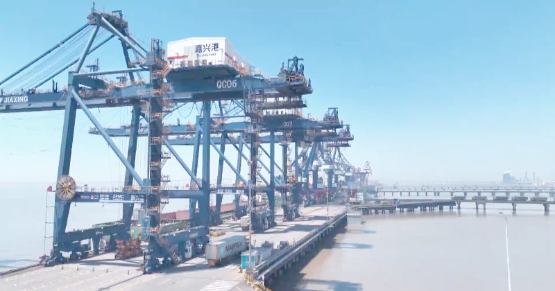 嘉兴港内贸集装箱吞吐量创新高，同比增长近20%