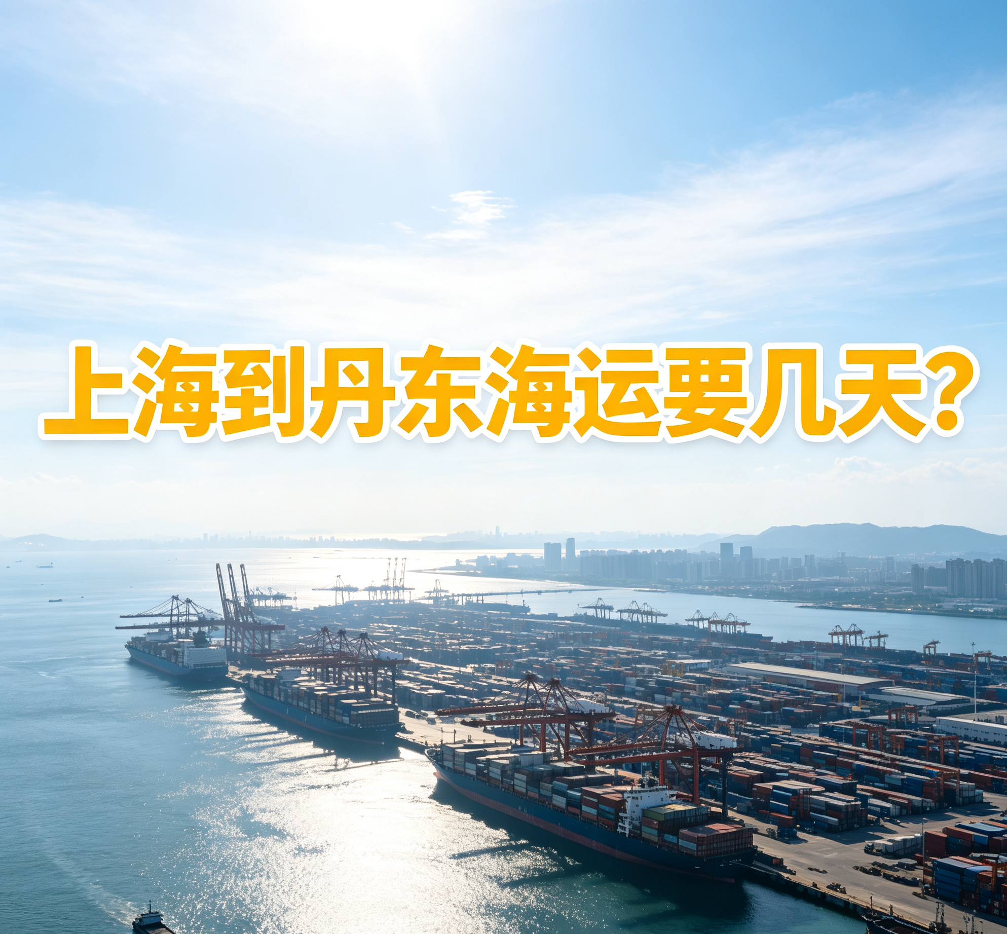 上海到丹东海运要几天？